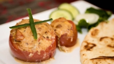 Creamy Stuffed Tomatoes