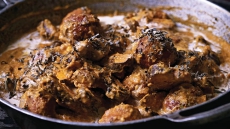 Paneer Kofta and Shiitake Mushroom Curry