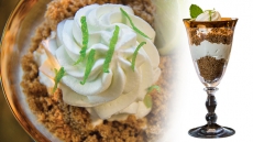 NO BAKE LIME & AVOCADO CHEESECAKE