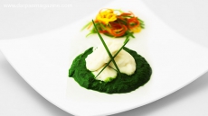 Chef Shipra Khanna's Spinach & Cheese Quenelles