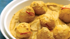 Almond Mint Potatoes