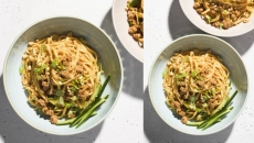 Spicy Pork and Oyster Sauce Noodles