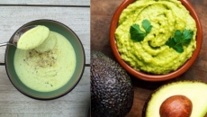 Avocado spinach soup