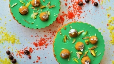 Besan Laddoo-Beetle Extract Chocolate Tart