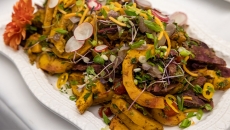 Roasted Masala Squash & Yam salad