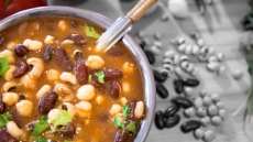 4 Beans Curry with Punjabi Tadka