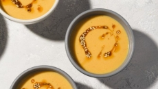 Chickpea and Garlic Soup with Cumin-Spiced Butter