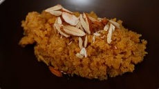 Moong Dal Halwa and Kulfi