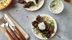 Greek Lamb Kebabs