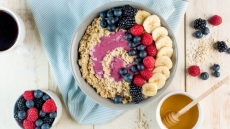 Oatmeal Smoothie Swirl