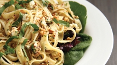 Pasta Salad with Walnuts & Blue Cheese