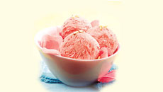 Rose & Almond Ice-cream by Chef Tarla Dalal