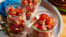 Tomato and Watermelon Salad