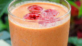 Spiced Cantaloupe Smoothie