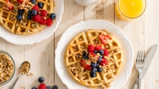 Oatmeal Toaster Waffles