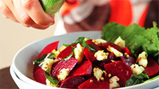 Chef Bal Arneson’s Warm Beet and Paneer Salad