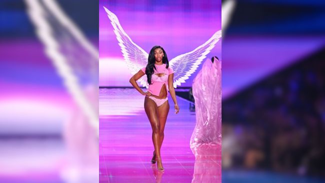Angel Reese becomes first pro athlete to walk in Victoria's Secret Fashion Show
