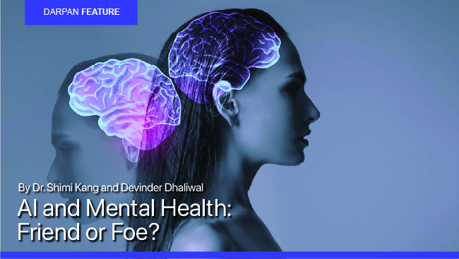 AI and Mental Health: Friend or Foe?