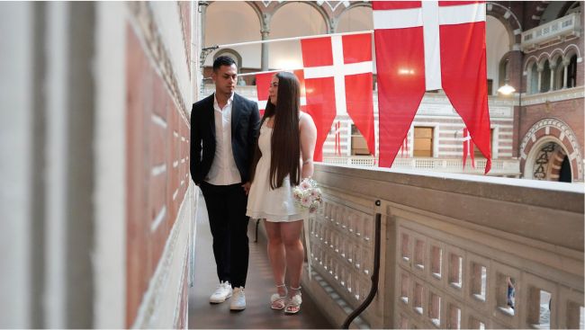 Foreign couples flock to Denmark to get married. Copenhagen wants to save room for locals