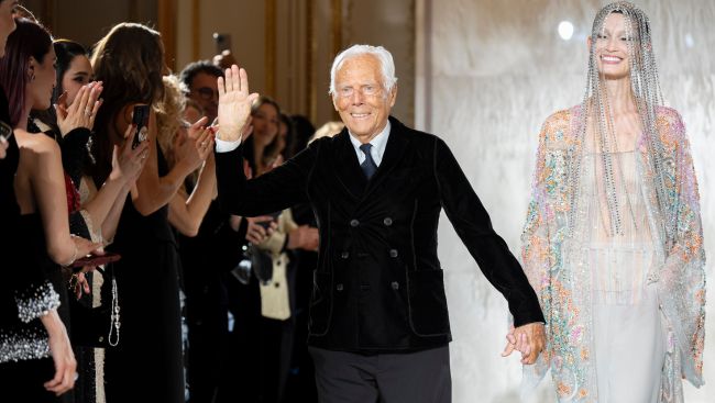 Giorgio Armani, 90, will not attend runway shows during Milan Fashion Week