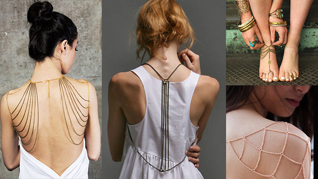 Summer trend 2014: Body chain jewellery