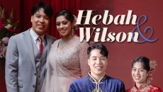 Wedding Story: Hebah Hussaina and Wilson Tu