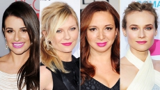 Try pink lipstick this fall