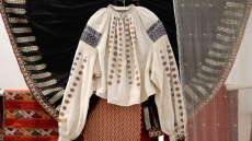 Romanian Peasant Blouse, Hidden Away During Communist Times, Back In Fashion