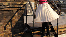 Pleated skirts are back