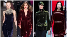 Autumn-winter must-have: Velvet