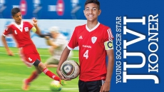 YOUNG SOCCER STAR: Juvi Kooner