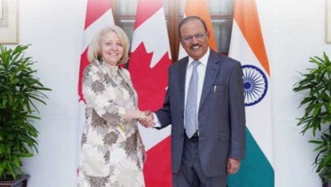 NSA Ajit Doval holds high-level talks in Canada, agrees on liaison officers and cybersecurity cooperation