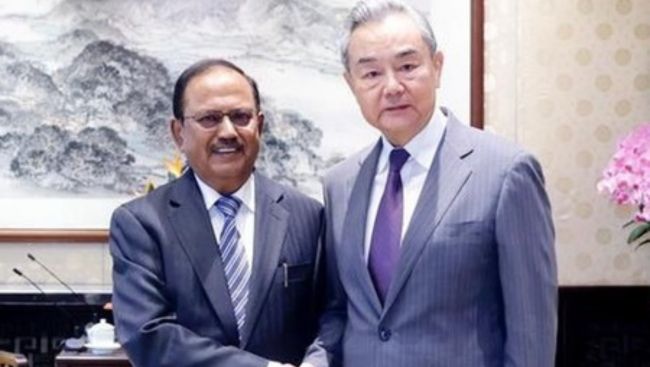 NSA Ajit Doval meets Chinese Foreign Minister Wang Yi, stresses need to counter terrorism