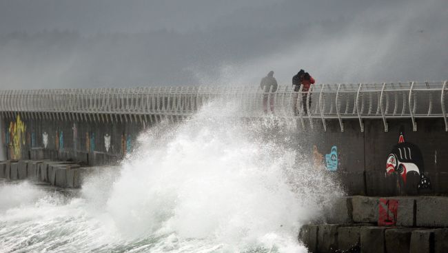 Atmospheric river forecast to bring heavy rain and snow for B.C.'s north coast