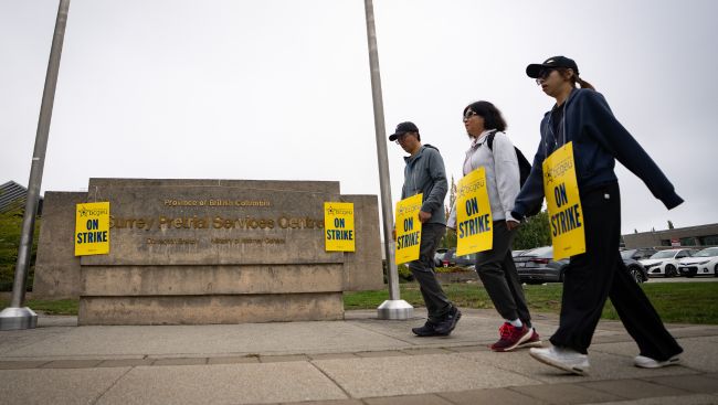 Escalation of B.C. public service strike hits citizens' services and gaming branch