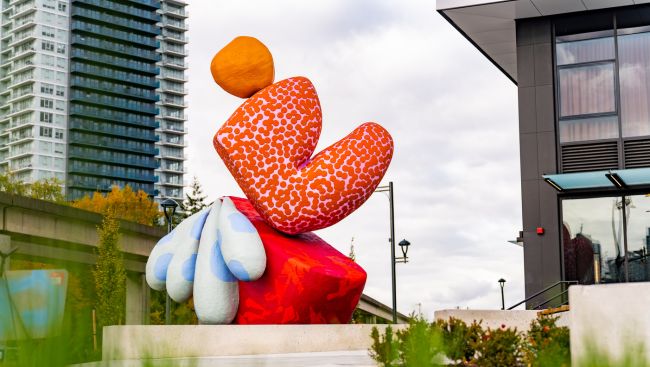 Bosa Properties Commissions First Permanent Public Artwork by Alex Proba at PARKWAY in Surrey