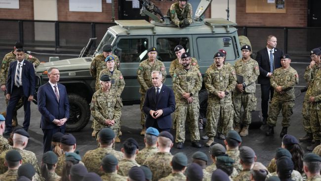 Canada has 'relied too heavily' on other countries for protection, Carney says