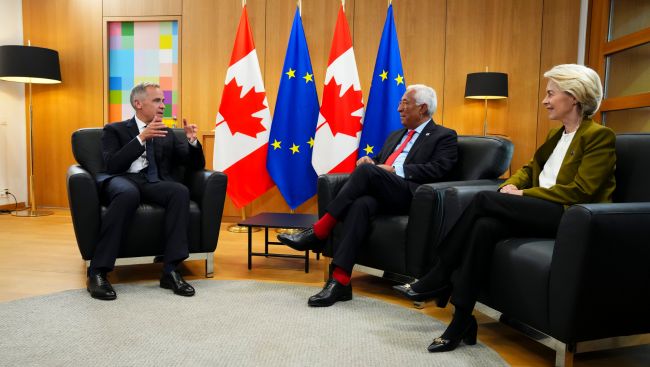 Canada signs security and defence partnership with Europe