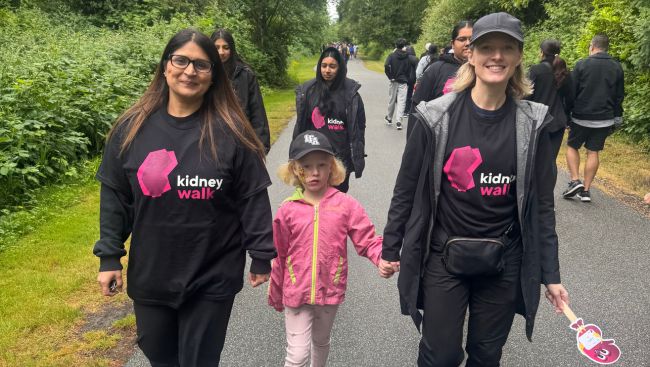 Surrey's L.A. Matheson Secondary Students Raise $1,157 at Canadian Kidney Walk