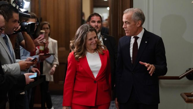 Carney says Freeland's resignation is 'consistent' with taking Ukraine adviser role