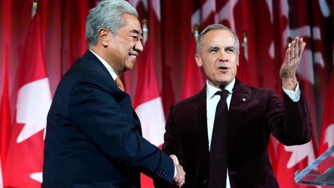 Carney isn't saying whether Michael Ma faces fallout for China remarks