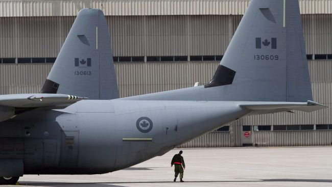 Canadian Armed Forces airdrop aid to Palestinians in Gaza