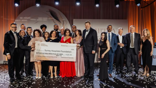 Surrey Hospitals Foundation Raises Over $1.8 Million at 9th Annual Celebration of Care Gala