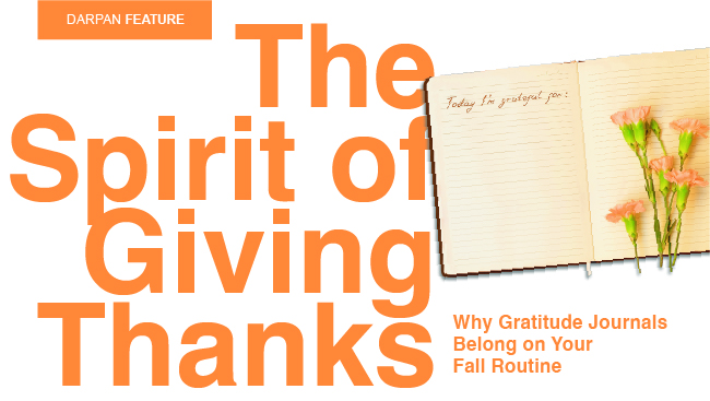 The Spirit of Thanksgiving: Why Gratitude Journals Belong on Your Fall Routine