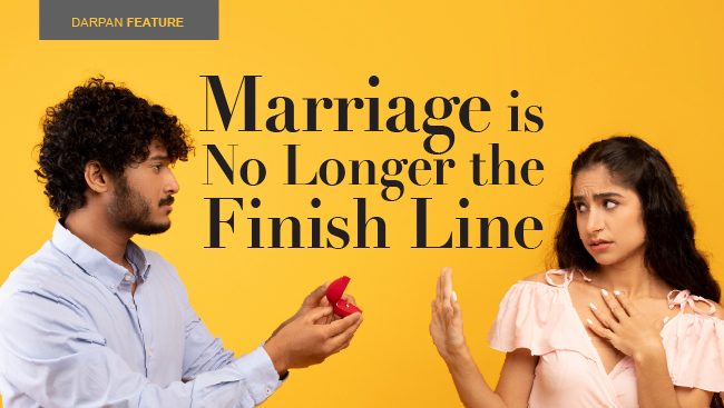 Marriage is No Longer the 'Finish Line'