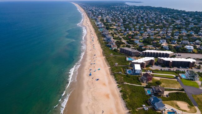 Hurricane Erin's massive waves threaten to isolate North Carolina's Outer Banks