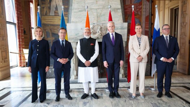 India and Nordic nations will work together to strengthen rules-based global order: PM Modi
