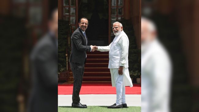 India, Cyprus agree to deepen ties in defence industry, connectivity