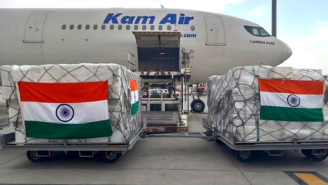 India's humanitarian assistance and development projects for Afghan people continue