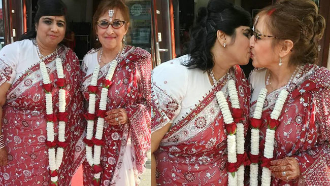 Hindu And Jewish Women Wed In 'UK's First Interfaith Lesbian Marriage'